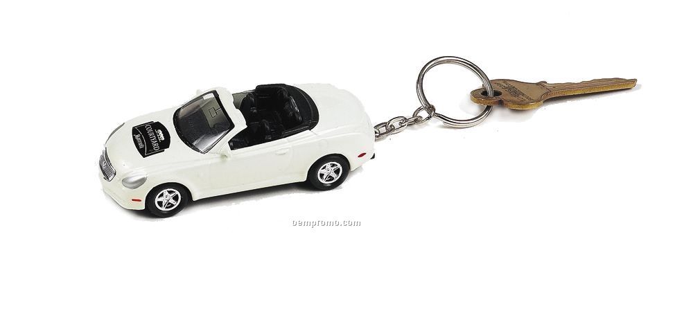 3"X1-1/4"X1-1/4" Lexus Sc430 Toy Car With Keychain