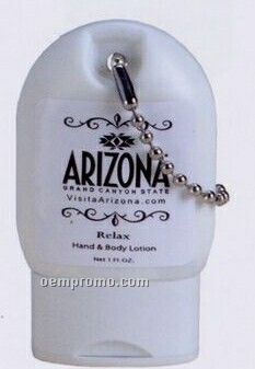 Bath Gel In Toggle Bottle With Key Chain
