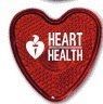 Heart Light Up Reflector W/ Red LED
