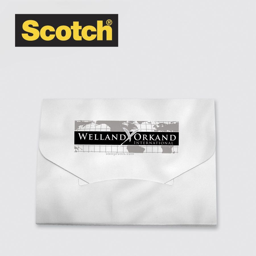 Silver Satin Scotch(R) Lint Sheets Pocket Pack