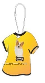 Welsh Corgi Dog T-shirt Zipper Pull