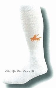 Custom Lightweight Top Tube Socks W/ Full Cushioned Foot (10-13 Large)