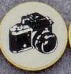 7/8" (Photography) Medallions Stock Kromafusion X-large Pin W/ Insert