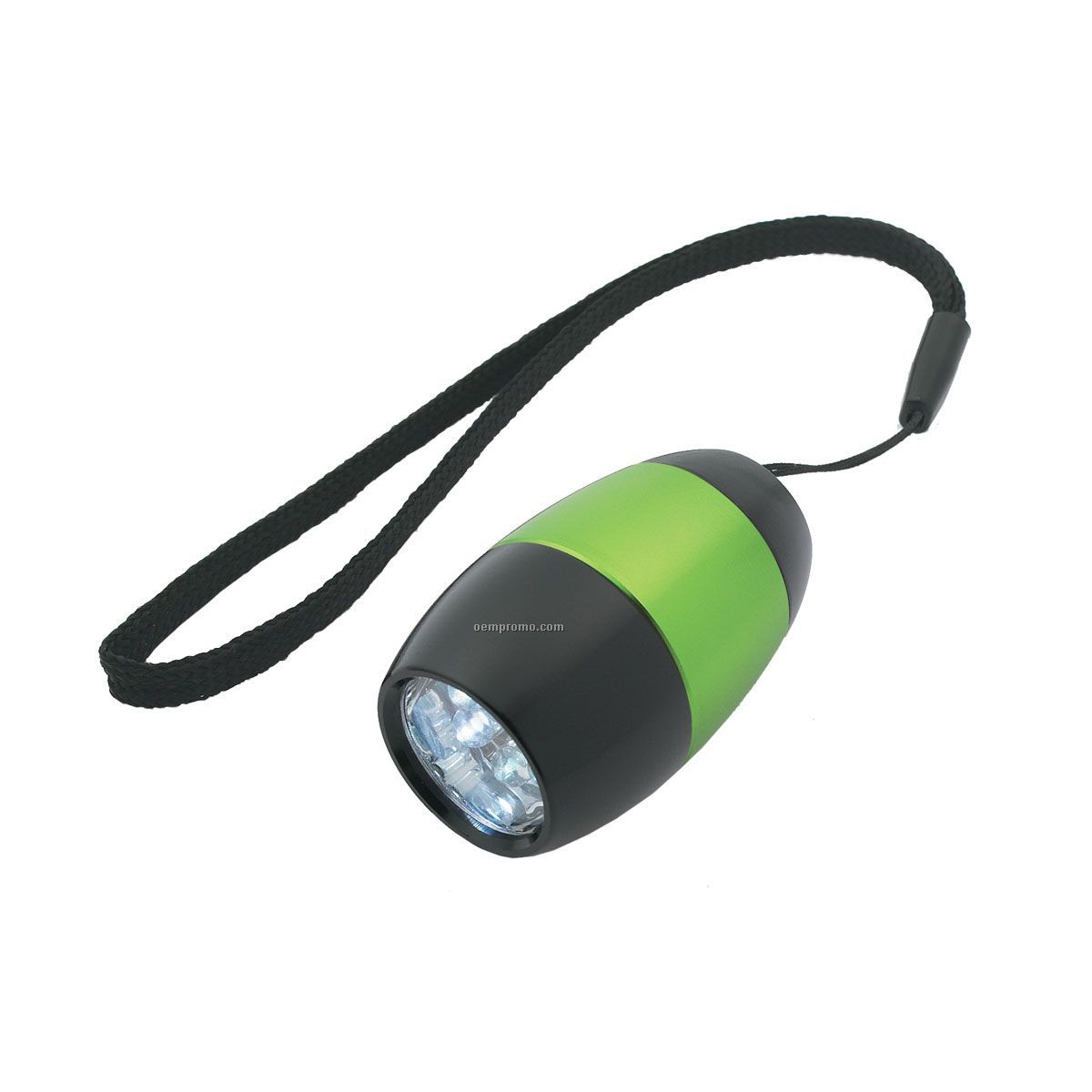 Lime Green Mini Flashlight W/ 6 Leds