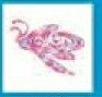 Stock Temporary Tattoo - Pink Tribal Dragonfly 3 (1.5