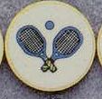 7/8" (Racquetball) Medallions Stock Kromafusion X-large Pin W/ Insert