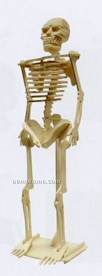 Human Skeleton Logo Puzzle