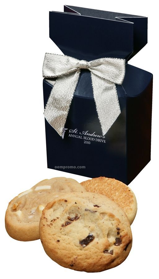 Navy Blue Premium Delights W/ Gourmet Cookies
