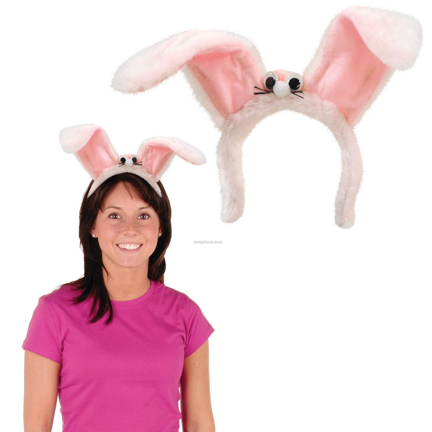 Plush Bunny Ears Headband