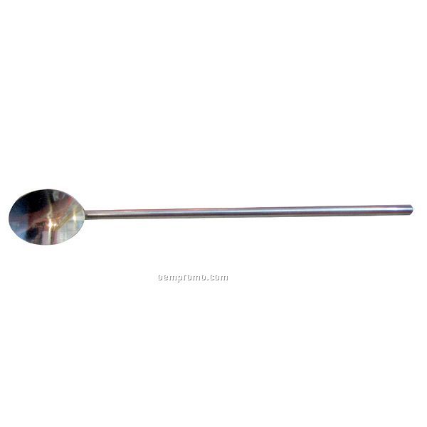 Spoon With Straw Handle