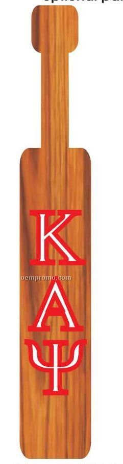 Kappa Alpha Psi Fraternity Paddle Bookmark W/ Black Back