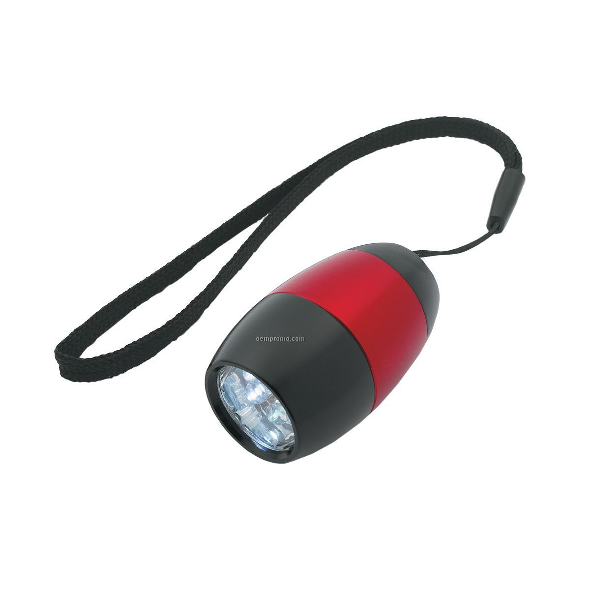 Red Mini Flashlight W/ 6 Leds