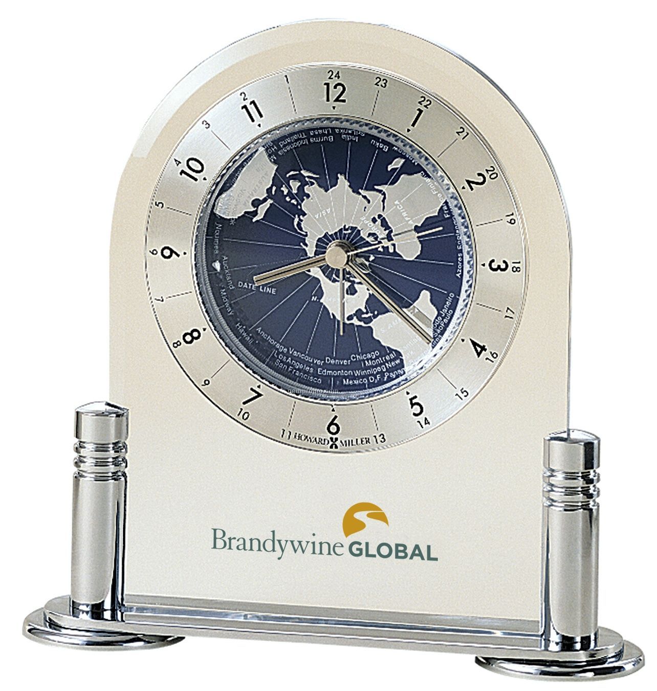 Howard Miller Discoverer Desk Clock (Blank)