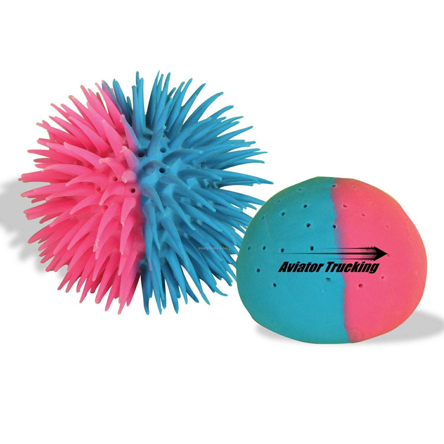 Super Mondo Split Color Inside-out Ball (4")