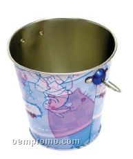 4 Color Process Tin Bucket