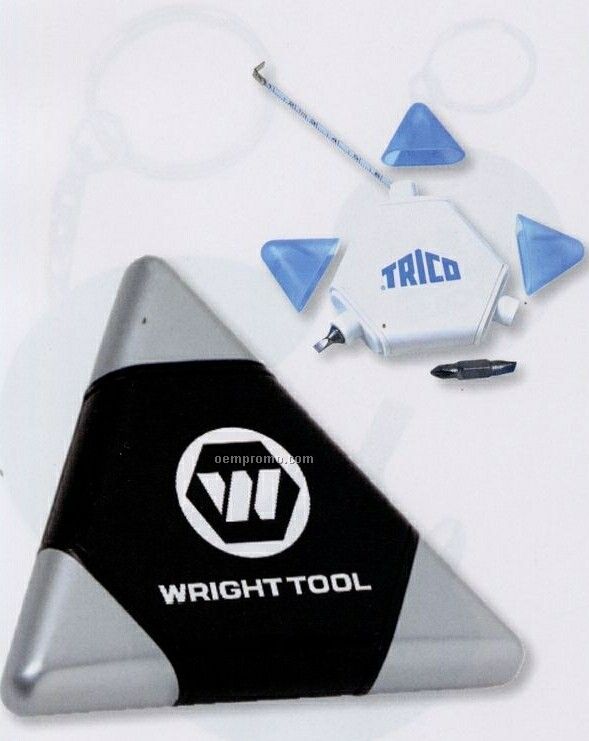 Triangular Tool Kit W/ Tape Measure