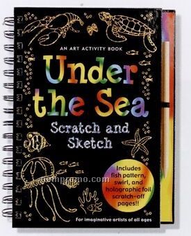 Scratch And Sketch Activity Book - Under The Sea