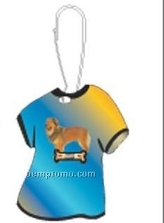 Tibetan Mastiff Dog T-shirt Zipper Pull