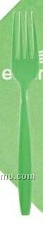 Fresh Lime Green Colorware Plastic Fork