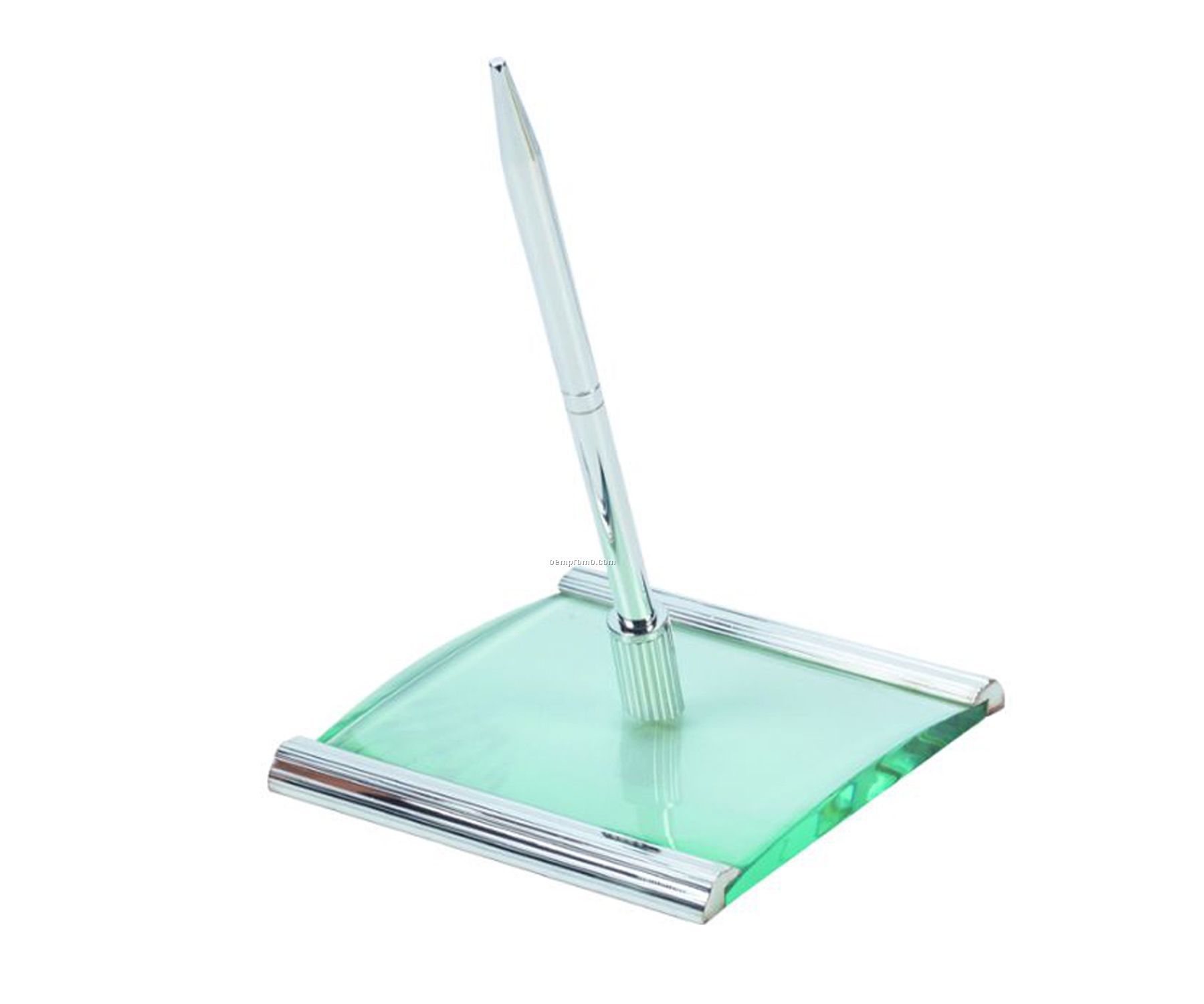 Glass Desk Pen Stand