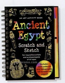 Scratch And Sketch Activity Book - Ancient Egypt