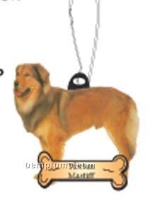 Tibetan Mastiff Dog Zipper Pull