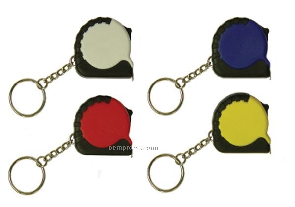 3" Measurement Tape With Key Chain