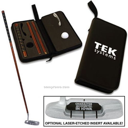 Executive Golf Putter With Case