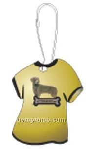 Weimaraner Dog T-shirt Zipper Pull