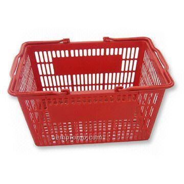 Plastic Baskets W/Double Handles