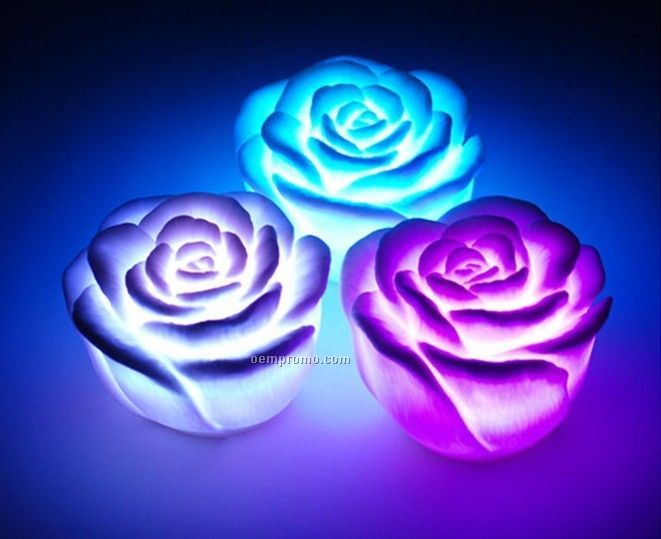 Rose Style LED Night Lights