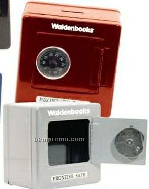 Metal Combination Safe/ Bank - Assortment (Printed)