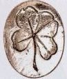 Pewter Pocket Stone (Clover)