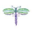 Stock Temporary Tattoo - Dragonfly 6 (1.5