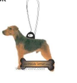 Welsh Terrier Dog Zipper Pull