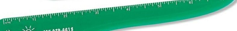 Wing Letter Opener / 7" Ruler