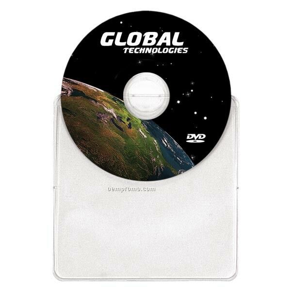 Duplicated And Printed Mini DVD Duplication In Vinyl Sleeves