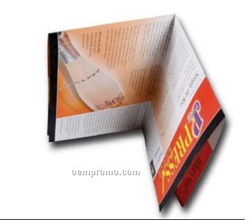 French Fold 8 Page Brochure W/ 80# Gloss Text