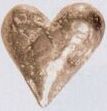 Pewter Pocket Stone (Heart)