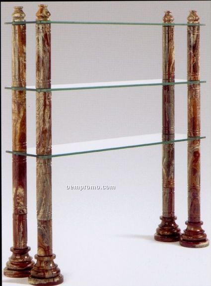 Three Glass Display Shelf