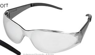 Boas Soft Tip Safety Glasses Iom Frame & Lens/ Clear Temple