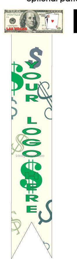 Las Vegas Blackjack $100 Bill Bookmark W/ Black Back