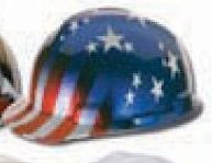 Msa Freedom Hard Hat - American Stars & Stripes Design