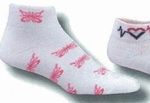 Custom Scattered Knit-in Logo Heel & Toe Or Tube Socks (5-9 Small)