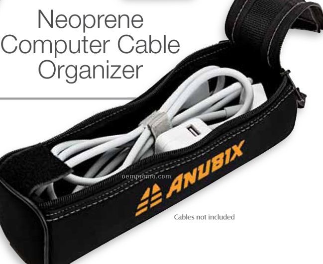 Neoprene Computer Cable Organizer