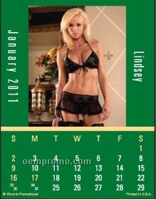 Super Size Maiden America Press-n-stick Calendar (Thru 8/1/11)