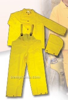 Yellow Classic Protective Rain Suit/ Blank (S-xl)