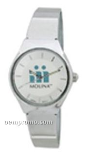 Cititec Ladies Analog Quartz Watch (Solid Silver)