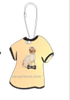 English Setter Dog T-shirt Zipper Pull