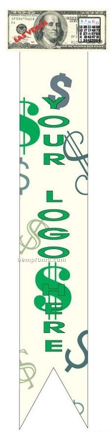 Las Vegas Bingo $100 Bill Bookmark W/ Black Back
